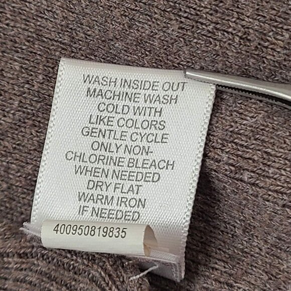 Croft & Barrow Women's Cardigan Brown Button Up Women's Size S - Picture 8 of 8